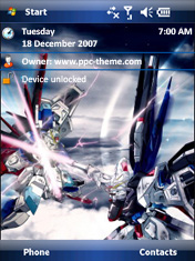Gundam Seed ppc theme
